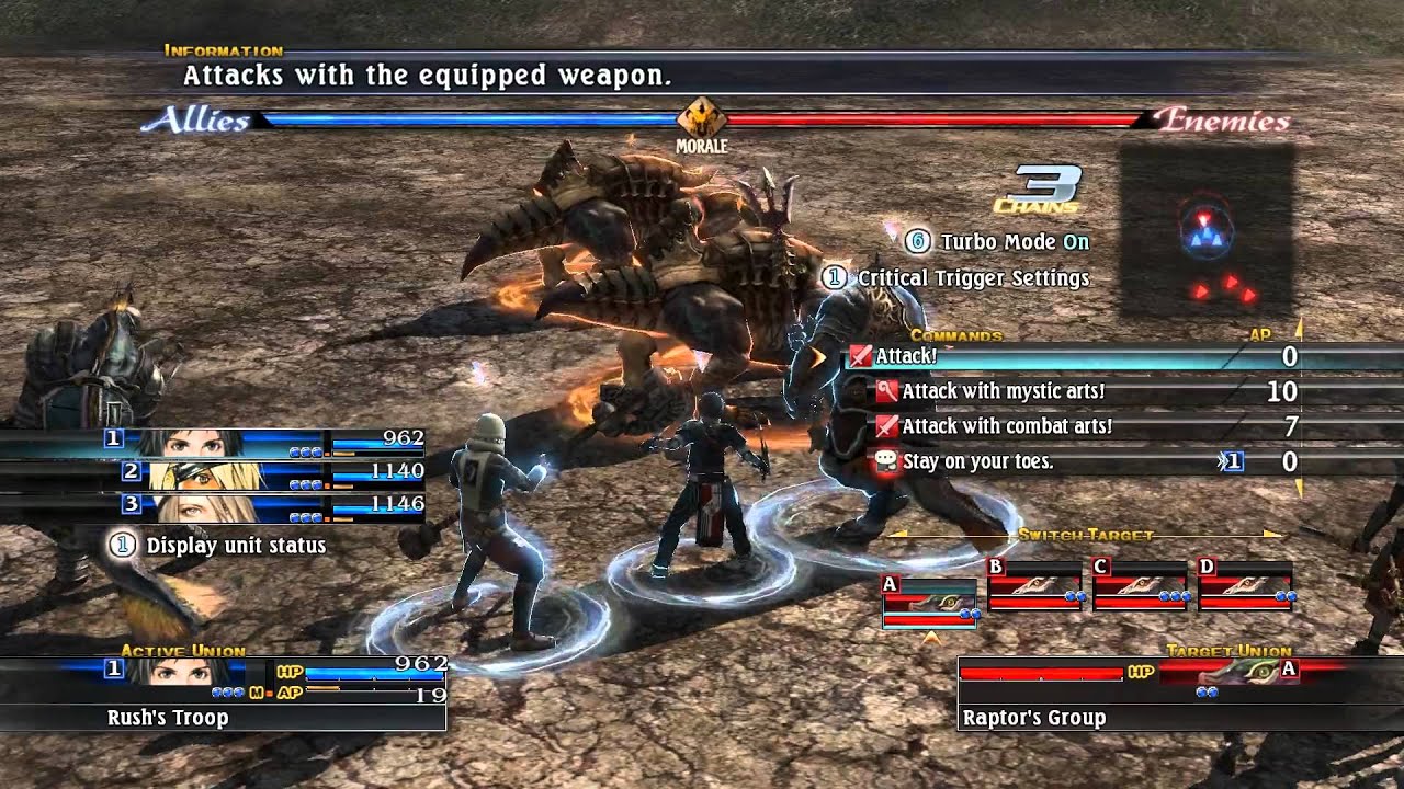 the last remnant cheats pc